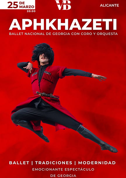 The State Ballet of Georgia "Apkhazeti" in Alicante